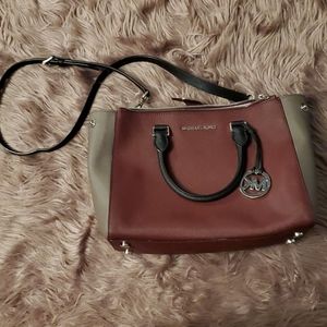 Michael Kors Handbag Maroon